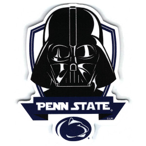 decal Darth Vader with Penn State and Athletic Logo